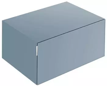 KEUCO Edition 11 Art Sideboard mit einem Auszug 800mm blue satin / Glas satiniert (32541330801)