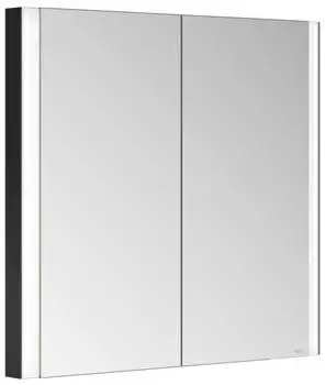 KEUCO Somaris Wandeinbau-Spiegelschrank 800mm schwarz matt (14512372100)