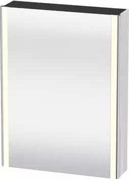 Duravit xSquare Spiegelschrank XS7111 600 x 156mm Eiche schwarz (XS7111L16160000)