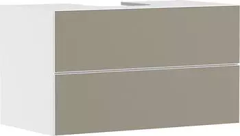 Hansgrohe Xevolos E 98 x 55.5 x 55 cm with 2 drawers matt white (54190390)