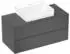 Hansgrohe Xevolos E 118 x 55.5 x 55 cm with 2 drawers slate grey matt (54195770)