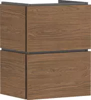 hansgrohe Waschtischunterschrank Xilesa E 480x380mm, 2 SBK, f HWB, o PuO, Ei...