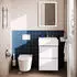 Hansgrohe Xilesa E 48 x 47 cm, 2 drawers matt white with Push-Open (54291700)