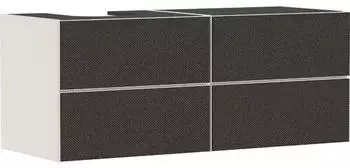 Hansgrohe Xevolos E 137 x 55.5 x 55 cm left-hand, 4 drawers sand beige matt (54237660)
