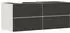 Hansgrohe Xevolos E 137 x 55.5 x 55 cm left-hand, 4 drawers sand beige matt (54237660)