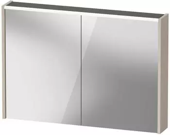 Duravit D-Code 2.0 Spiegelschrank 1000mm Taupe Matt Dekor (DC7107091910000)