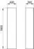 KEUCO Edition 11 Art Hochschrank smoke / smoke satiniert (32553340401)