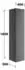 KEUCO Edition 11 Art Hochschrank smoke / smoke satiniert (32553340401)