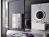 emco evo Hochschrank 1500mm mit Doppelspiegeltür schwarz (957950901)