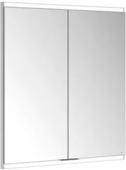 KEUCO Royal Modular 2.0 Spiegelschrank beleuchtet Wandeinbau Aluminium (800210070000200)