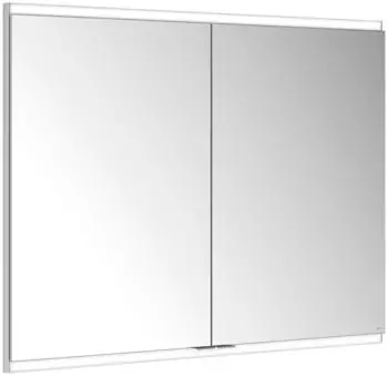 KEUCO Royal Modular 2.0 Spiegelschrank beleuchtet Wandeinbau Aluminium (800210100100000)