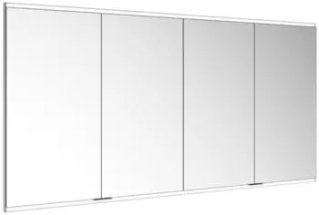 KEUCO Royal Modular 2.0 Spiegelschrank beleuchtet Wandeinbau Aluminium (800410201000000)