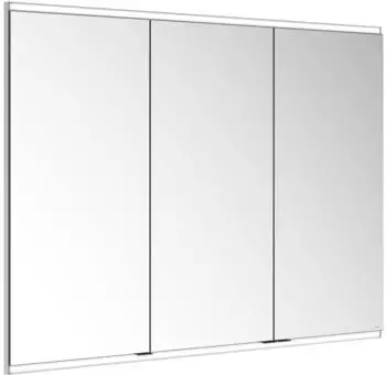KEUCO Royal Modular 2.0 Spiegelschrank beleuchtet Wandeinbau Aluminium (800310131000200)