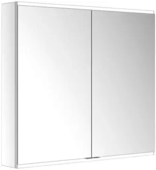 KEUCO Royal Modular 2.0 Spiegelschrank beleuchtet Wandvorbau Aluminium (800211001100000)