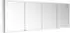 KEUCO Royal Modular 2.0 Spiegelschrank beleuchtet Wandvorbau Aluminium (800411210100000)