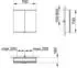 KEUCO Royal Modular 2.0 Spiegelschrank beleuchtet Wandvorbau Aluminium (800211070100200)