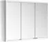 KEUCO Royal Modular 2.0 Spiegelschrank beleuchtet Wandvorbau Aluminium (800311100100000)