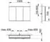KEUCO Royal Modular 2.0 Spiegelschrank beleuchtet Wandvorbau Aluminium (800311100100000)