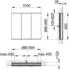 KEUCO Royal Modular 2.0 Spiegelschrank unbeleuchtet Wandeinbau Aluminium (800300101000000)