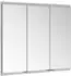 KEUCO Royal Modular 2.0 Spiegelschrank unbeleuchtet Wandeinbau Aluminium (800300090000300)