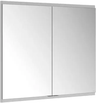 KEUCO Royal Modular 2.0 Spiegelschrank unbeleuchtet Wandeinbau Aluminium (800200090000200)