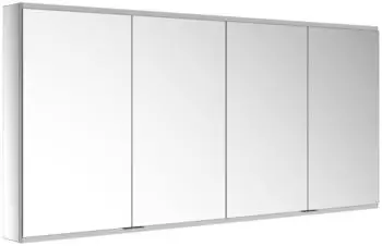 KEUCO Royal Modular 2.0 Spiegelschrank unbeleuchtet Wandvorbau Aluminium (800401201100500)