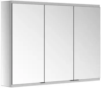 KEUCO Royal Modular 2.0 Spiegelschrank unbeleuchtet Wandvorbau Aluminium (800301100100200)