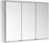 KEUCO Royal Modular 2.0 Spiegelschrank unbeleuchtet Wandvorbau Aluminium (800301100100200)