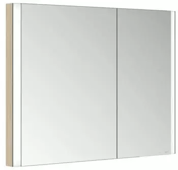 KEUCO Somaris Wandeinbau-Spiegelschrank 1000mm mit Spiegelheizung eiche (14513852201)