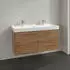 Villeroy & Boch Collaro Waschtischunterschrank 4 Schubladen 115,4x54,6x44,4cm LED Taupe (C012B0VM)
