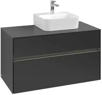 Villeroy & Boch Collaro Waschtischunterschrank 1000x548x500mm 2 Ausz&uuml;ge Waschtisch rechts White Oak (C12700AA)