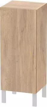 Duravit L-Cube Individual Halbhochschrank, T&uuml;r rechts, Eiche marmoriert (LC1189R5555)
