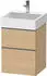 Duravit D-Neo mit 2 Auszügen Griff Edelstahl Gebürstet 484 x 625 x 442 mm Eiche Natur Matt DE4370070300000