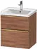 Duravit D-Neo mit 2 Auszügen Griff Gold Poliert 584 x 625 x 452 mm Nussbaum Natur Matt DE4359034790000