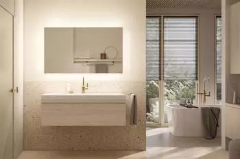 Schneider STYLE Spiegelschrank 1 T&uuml;r LED, Steckdose rechts, 50x71,5cm (194.052.02.02)