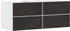 Hansgrohe Xevolos E 137 x 55.5 x 55 cm with 4 drawers left-hand, matt white, dark oak (54236730)