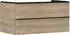 Hansgrohe Xelu Q 98 x 48.5 x 55 cm with 2 drawers natural oak, matt black (54080670)