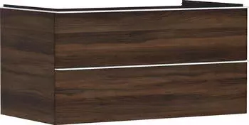 Hansgrohe Xelu Q 98 x 48.5 x 55 cm with 2 drawers dark walnut, matt white (54081700)