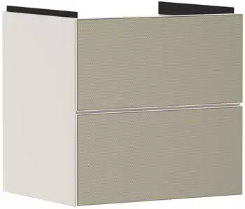 Hansgrohe Xevolos E 58 x 55.5 x 47.5 cm with 2 drawers sand beige matt (54176390)