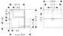 Hansgrohe Xevolos E 58 x 55.5 x 47.5 cm with 2 drawers sand beige matt (54176390)