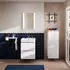 Hansgrohe Xilesa E 53 x 47 cm, 2 drawers matt white (54252700)
