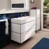 Hansgrohe Xilesa E 98 x 47 cm, 2 drawers matt white (54262700)