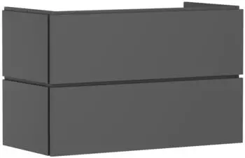 Hansgrohe Xilesa E 98 x 47 cm, 2 drawers slate grey matt (54262760)