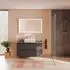Hansgrohe Xilesa E 118 x 55 cm, 2 drawers slate grey matt (54303760)