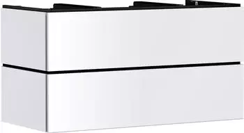 Hansgrohe Xilesa E 118 x 55 cm, 2 drawers matt white with Push-Open (54304700)