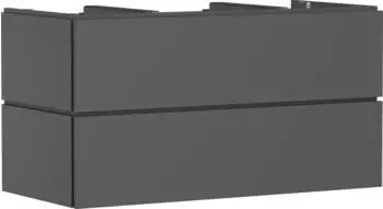 Hansgrohe Xilesa E 118 x 55 cm, 2 drawers slate grey matt with Push-Open (54304760)