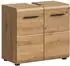 xonox.home Ice Waschbeckenunterschrank Artisan Oak Melamin 60x54x30cm