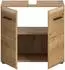xonox.home Ice Waschbeckenunterschrank Artisan Oak Melamin 60x54x30cm