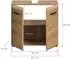 xonox.home Ice Waschbeckenunterschrank Artisan Oak Melamin 60x54x30cm