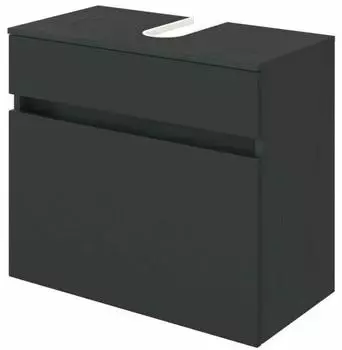 Held Möbel Baabe Unterbeckenschrank 60cm graphit/matt grau (314.3165)